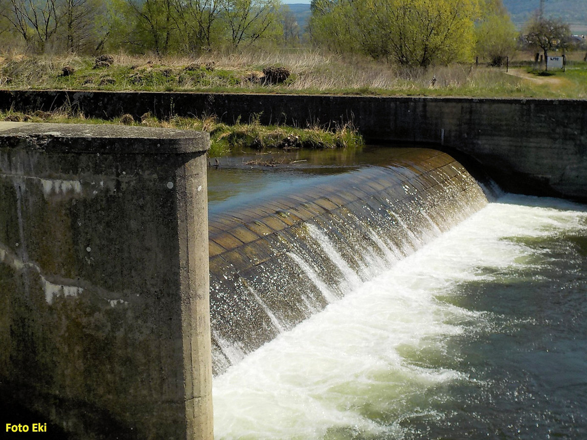 rkm. 10,4 Nebezpečný jez v Šumperku