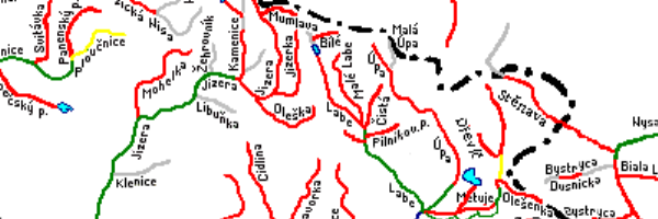 Mapa sjízdnosti
