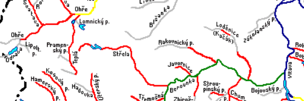 Mapa sjízdnosti