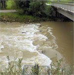 Stupeň pod mostem u Weissenbach 08/2024