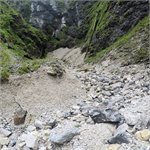 Salza schlucht - cesta k vodopádu