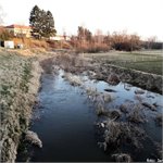 V Lounovicích na mostu za stavu 122cm, 04/2020