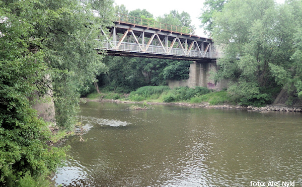 Železniční most Louny