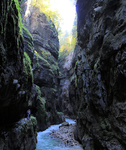 soutěska Partnachklamm