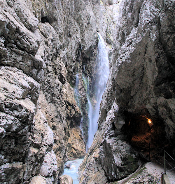 soutěska Höllentalklamm