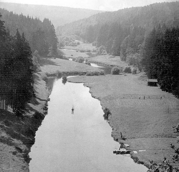 Historická fotografie Mže