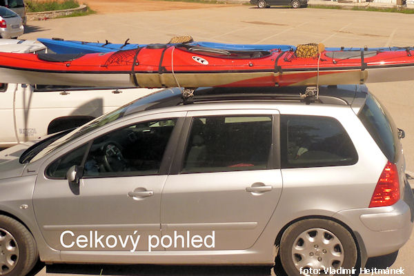 Celkový pohled na nosič Celkový pohled na nosič