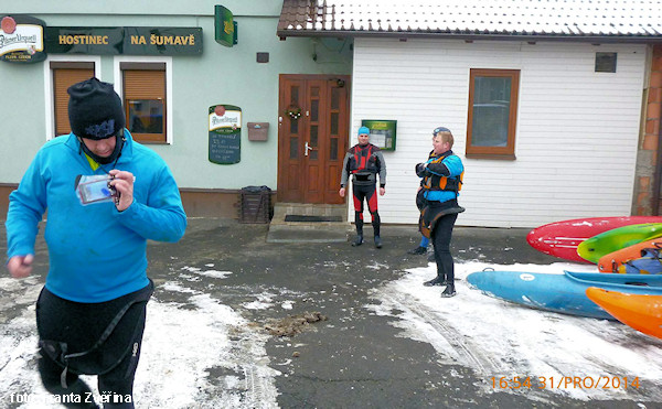 Zakončení plavby po Doubravě