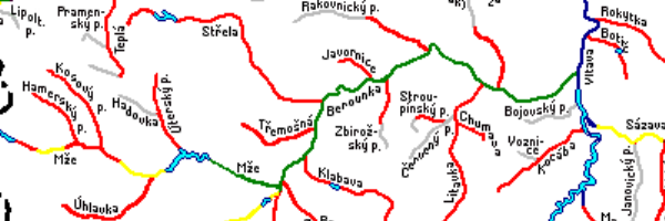 Mapa sjízdnosti