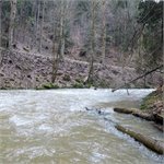 Březná pod Štíty, 24.02.2020, 102 cm (6m3/s)