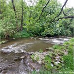 Dolní kaskáda nad Bělidlem za malé vody
