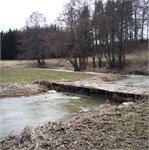 nízký most nad Obyčtovem